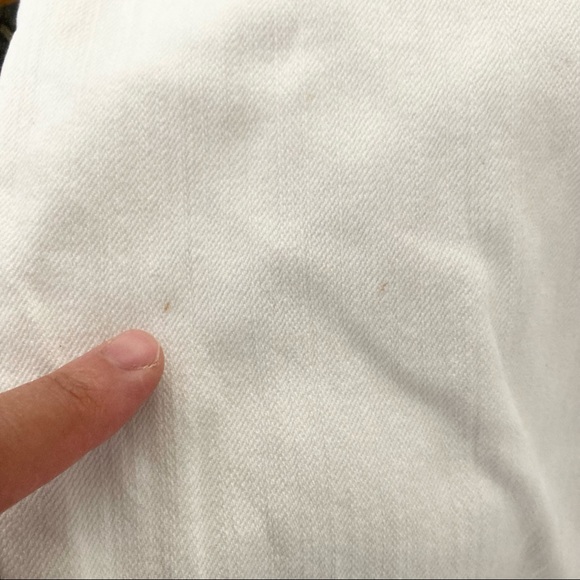 Theory White Low-Rise Cropped Jeans with Ankle Zippers Size 6 - Picture 7 of 11